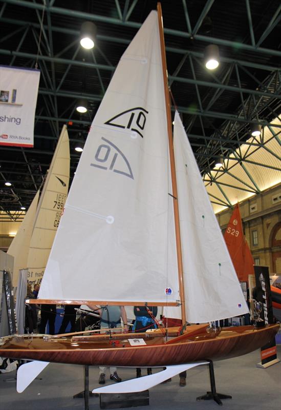 The 'Flying 10' wins the Concours d'Elegance at the RYA Suzuki Dinghy Show 2017 photo copyright Mark Jardine / YachtsandYachting.com taken at RYA Dinghy Show and featuring the Dinghy class