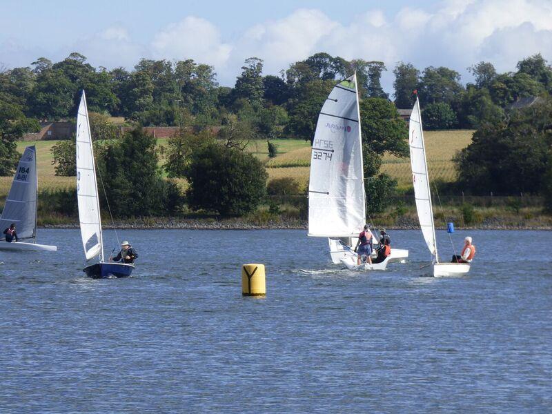 Shotwick Lake Spring Regatta photo copyright Geoff Weir taken at Shotwick Lake Sailing and featuring the Dinghy class