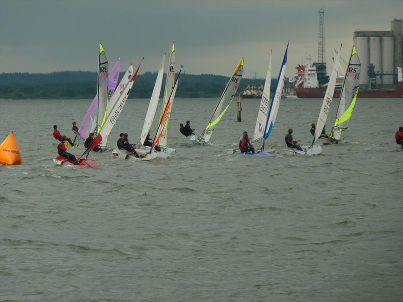 Weston SC Youth Regatta photo copyright Olly Harris taken at Weston Sailing Club and featuring the Dinghy class