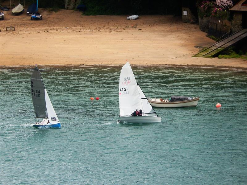 Salcombe YC Summer Series Race 7 photo copyright Margaret Mackley taken at Salcombe Yacht Club and featuring the Dinghy class