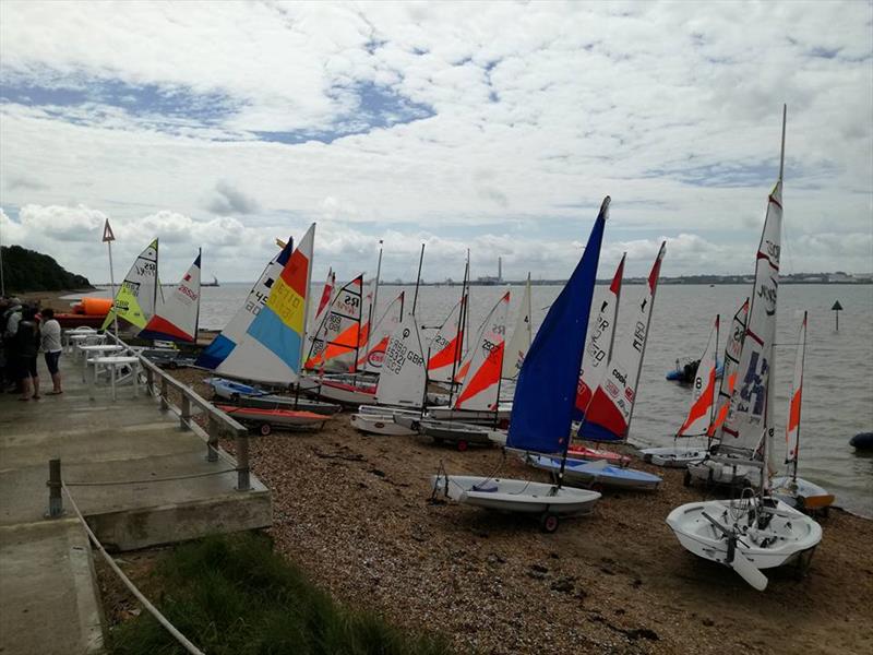 Netley Sailing Club has built up a vibrant younger persons and youth scene of which it can be rightly proud; the new clubhouse will be a long term attraction that will help keep theses sailors of tomorrow engaged with the sport photo copyright David Henshall taken at Netley Sailing Club and featuring the Dinghy class