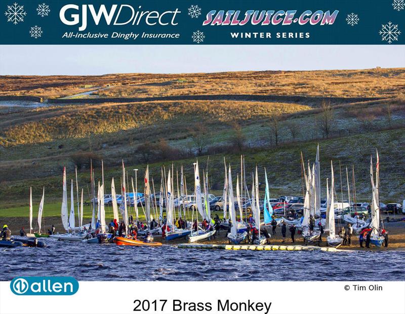 Yorkshire Dales Brass Monkey photo copyright Tim Olin / www.olinphoto.co.uk taken at Yorkshire Dales Sailing Club and featuring the Dinghy class