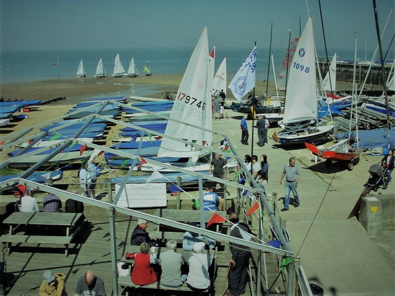 Whitstable Yacht Club's Push the Boat Out Day photo copyright Wendy Fitzpatrick taken at Whitstable Yacht Club and featuring the Dinghy class