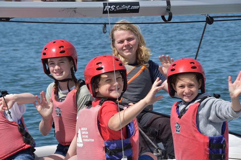 The Andrew Simpson Watersports Centre - Portland celebrates its fourth birthday photo copyright Lindsay Frost / ASWC taken at Andrew Simpson Sailing Centre and featuring the Dinghy class