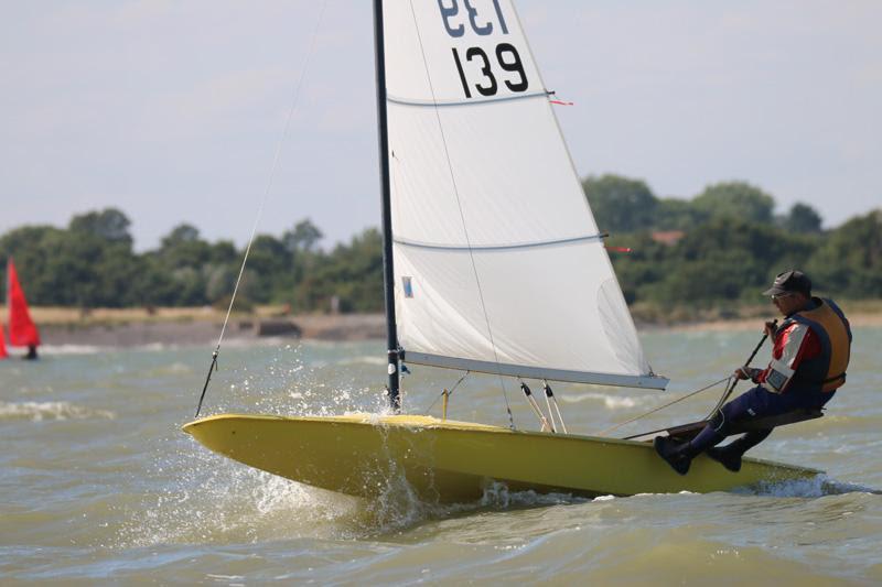 Glenn Bacon's Toy on Learning & Skills Solutions Pyefleet Week day 4 photo copyright William Stacey taken at Brightlingsea Sailing Club and featuring the Dinghy class