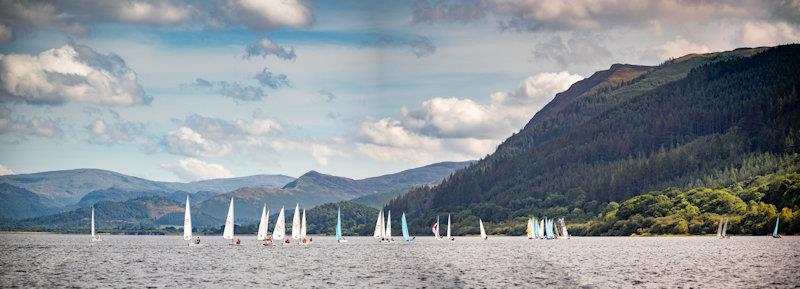 The ONE Bassenthwaite Lake Sailing Week first weekend photo copyright Peter Mackin taken at Bassenthwaite Sailing Club and featuring the Dinghy class