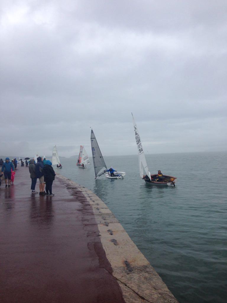 Anglesey Offshore Dinghy Race photo copyright Debbie Fitzgerald taken at Red Wharf Bay Sailing Club and featuring the Dinghy class