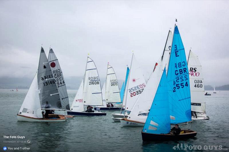 Anglesey Offshore Dinghy Race photo copyright The Foto Guys taken at Red Wharf Bay Sailing Club and featuring the Dinghy class