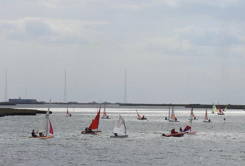 Aldeburgh Yacht Club Junior & Youth Regatta 2018 photo copyright Rob Jones taken at Aldeburgh Yacht Club and featuring the Dinghy class