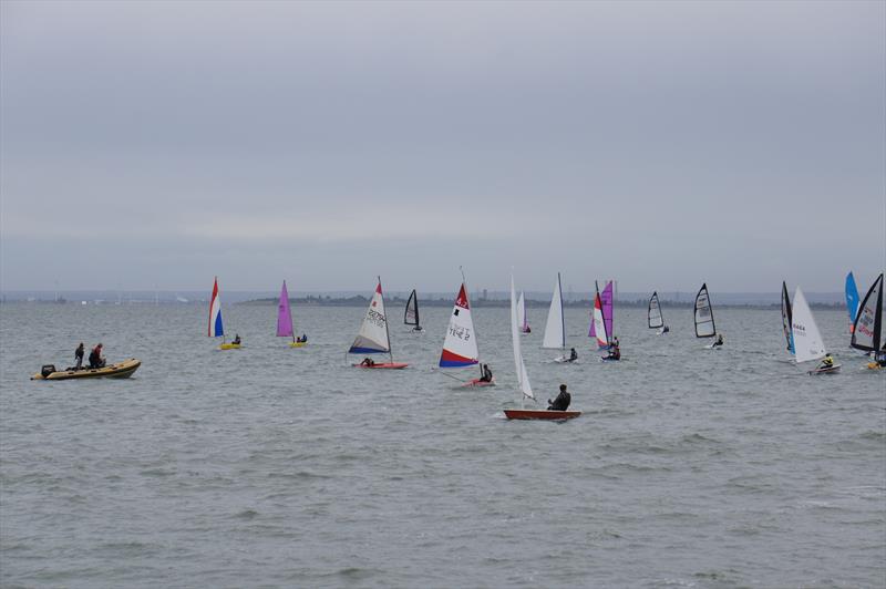Matt Race 2018 at Thames Estuary YC photo copyright TEYC taken at Thames Estuary Yacht Club and featuring the Dinghy class