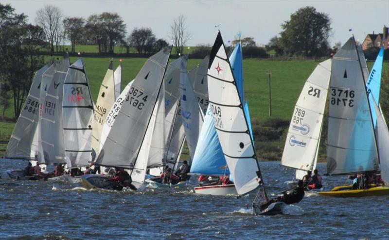 All set for the Blithfield Barrel Winter Race Series 2018/19 photo copyright Phil Mason taken at Blithfield Sailing Club and featuring the Dinghy class