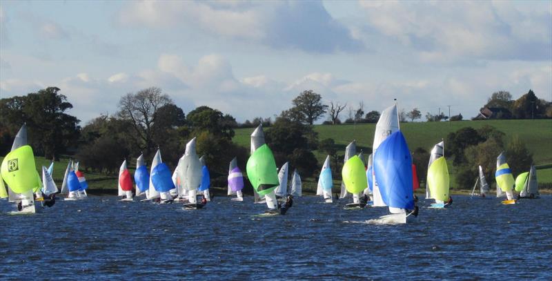 All set for the Blithfield Barrel Winter Race Series 2018/19 photo copyright Phil Mason taken at Blithfield Sailing Club and featuring the Dinghy class