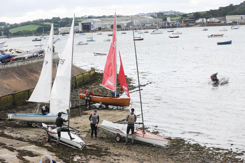 Gul Wrecker at Instow photo copyright Lottie Miles taken at North Devon Yacht Club and featuring the Dinghy class