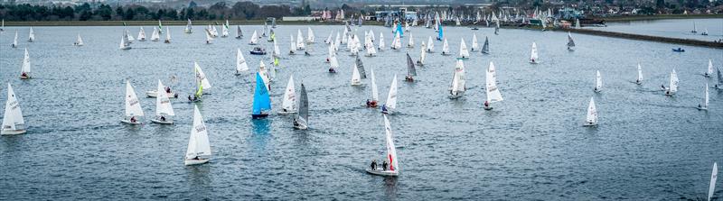 Action from the 2016 Bloody Mary photo copyright Alex & David Irwin / www.sportography.tv taken at Queen Mary Sailing Club and featuring the Dinghy class