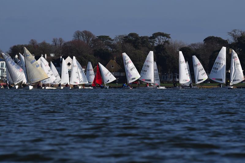 Highcliffe Sailing Club Icicle Series day 2 - photo © Melanie Blackman