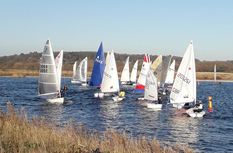 Shotwick Lake Brass Monkey photo copyright Geoff Weir taken at Shotwick Lake Sailing and featuring the Dinghy class