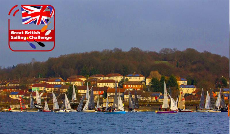 2018 King George Gallop photo copyright Tim Olin / www.olinphoto.co.uk taken at King George Sailing Club and featuring the Dinghy class