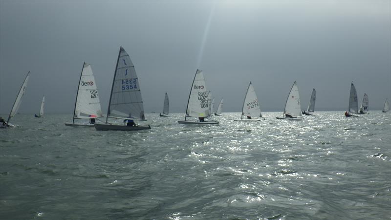 Lymington Town Sailing Club Sunday Early Points Series Race 5 photo copyright Alastair Beeton taken at Lymington Town Sailing Club and featuring the Dinghy class