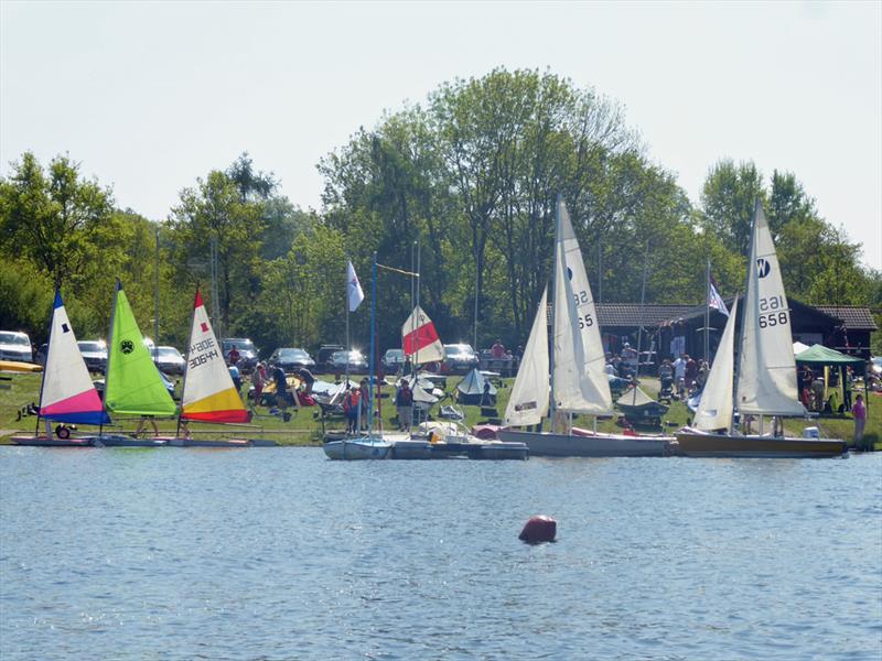 SESCA's 'Push The Boat Out' Open Day photo copyright Mike Steele taken at St Edmundsbury Sailing & Canoeing Association and featuring the Dinghy class