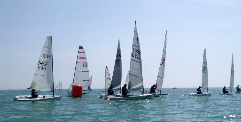 Felpham Sailing Club King George V Trophy Race 2 photo copyright Ian King, Matt Twist, Andy Conway taken at Felpham Sailing Club and featuring the Dinghy class