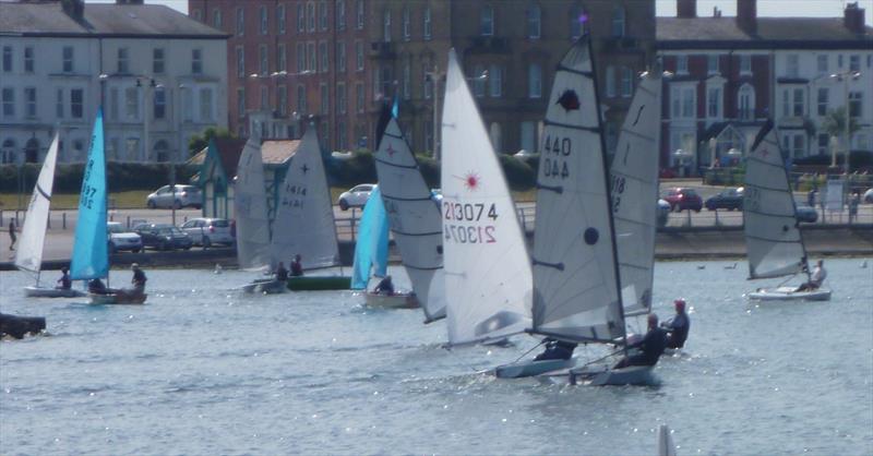 North West Senior Travellers at Southport photo copyright Dave Eccles / Rene Watts taken at  and featuring the Dinghy class