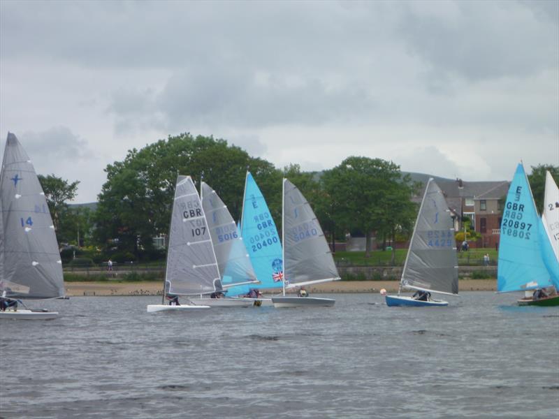 North West Senior Travellers at Southport photo copyright Dave Eccles / Rene Watts taken at  and featuring the Dinghy class