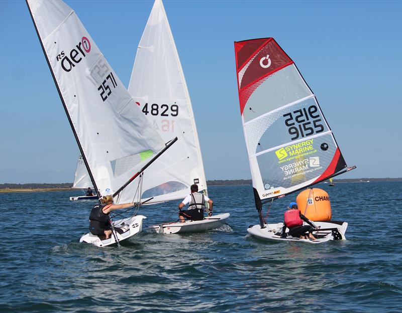 Keyhaven Week 2019 photo copyright Richard Dawson / Alison Boxall / Tom Compton taken at Keyhaven Yacht Club and featuring the Dinghy class