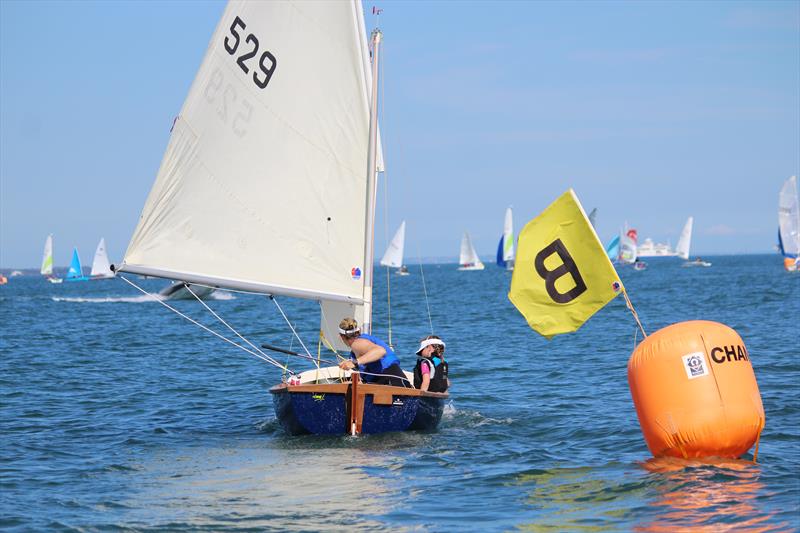 Keyhaven Week 2019 photo copyright Richard Dawson / Alison Boxall / Tom Compton taken at Keyhaven Yacht Club and featuring the Dinghy class