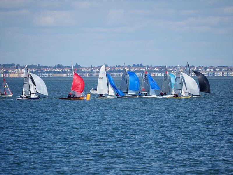 IOS Round The Island Race photo copyright James Bell taken at Isle of Sheppey Sailing Club and featuring the Dinghy class