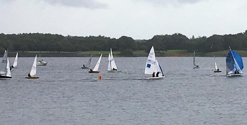 Arthur George Memorial Pursuit Race at Burton photo copyright Angela George taken at Burton Sailing Club and featuring the Dinghy class