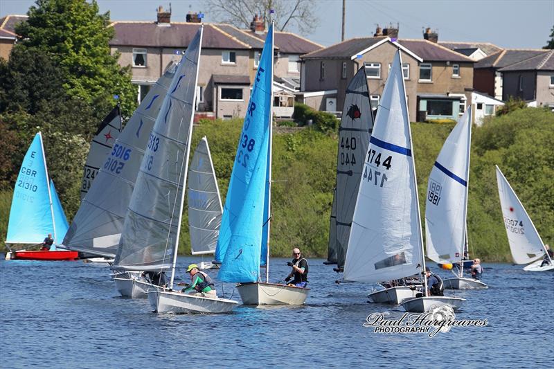 North West Senior Travellers at Bolton photo copyright Paul Hargreaves taken at Bolton Sailing Club and featuring the Dinghy class