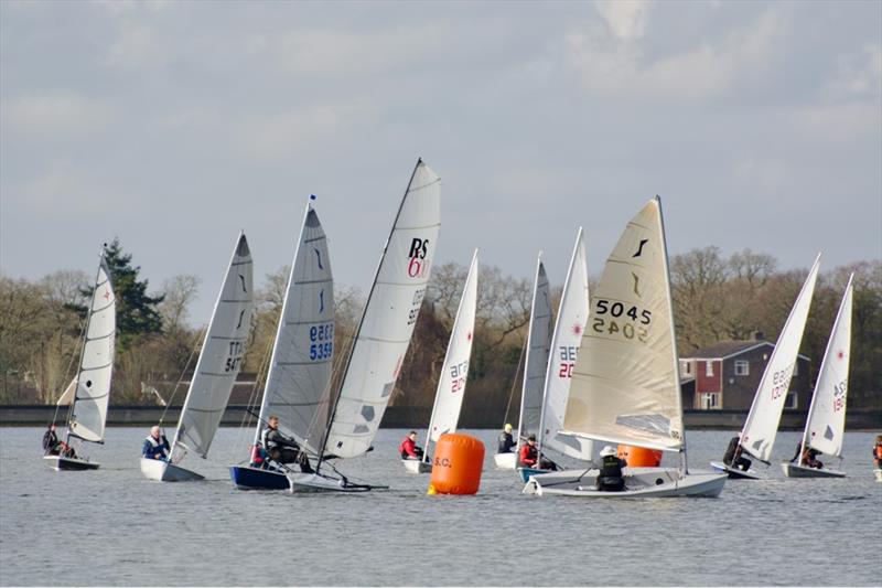 Bough Beech SC Icicle photo copyright Deborah Maynard taken at Bough Beech Sailing Club and featuring the Dinghy class