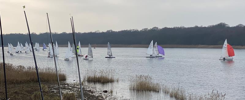 Rollesby Broad Sailing Club New Year's Open 2020 photo copyright Sallis Family taken at Rollesby Broad Sailing Club and featuring the Dinghy class