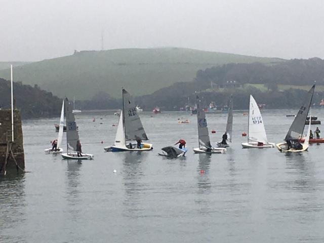 Salcombe Yacht Club Festive Series photo copyright Chris Cleaves taken at Salcombe Yacht Club and featuring the Dinghy class