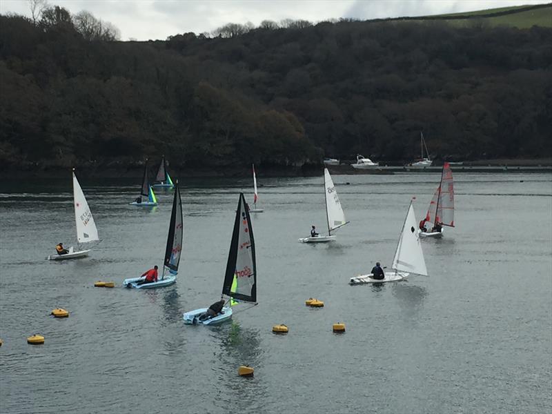 Fowey Gallants Sailing Club Winter Series 2019 photo copyright Yvette Gamble taken at Fowey Gallants Sailing Club and featuring the Dinghy class