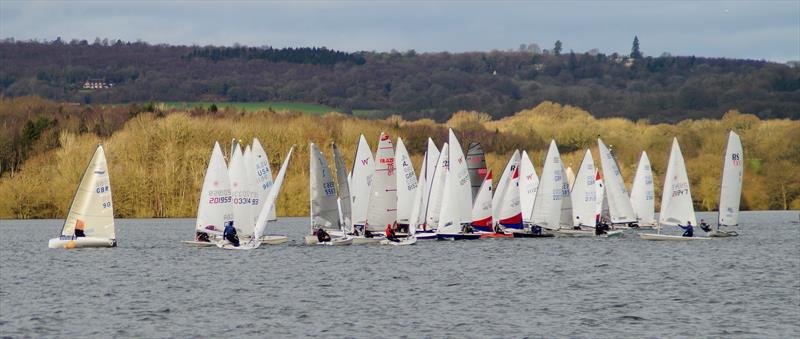 Bough Beech Icicle 2020 day 1 photo copyright Trevor Chanter taken at Bough Beech Sailing Club and featuring the Dinghy class