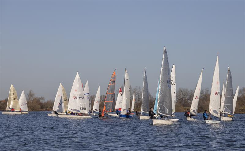 County Cooler 2020 photo copyright David Eberlin taken at Notts County Sailing Club and featuring the Dinghy class