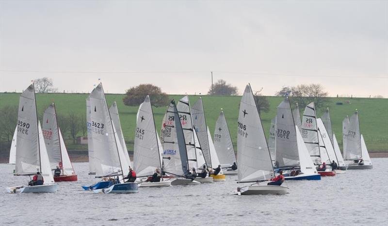 Blithfield Barrel racing photo copyright Iain Ferguson taken at Blithfield Sailing Club and featuring the Dinghy class