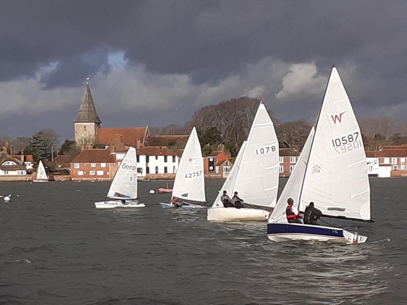 Dinghy sailing at Bosham photo copyright BSC taken at Bosham Sailing Club and featuring the Dinghy class