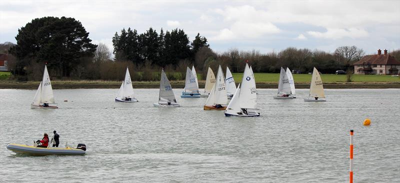 Dell Quay SC Longmore Series race 2 photo copyright Stephen Holcroft taken at Dell Quay Sailing Club and featuring the Dinghy class