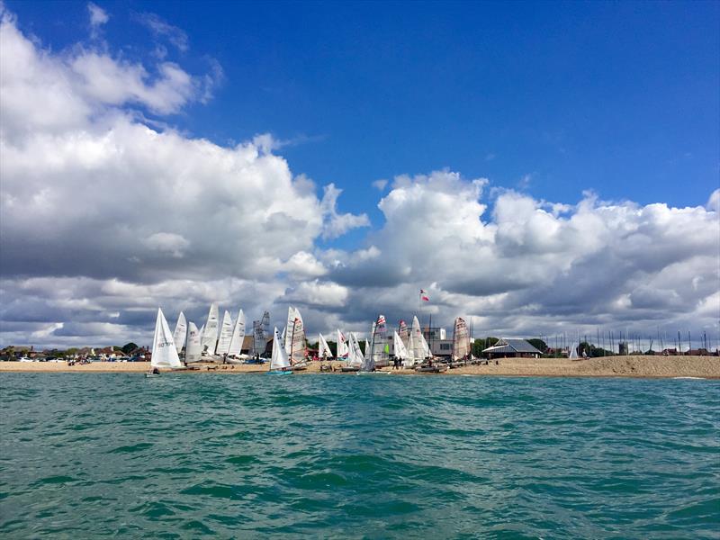 Stokes Bay Sailing Club photo copyright Emma Pearson taken at Stokes Bay Sailing Club and featuring the Dinghy class