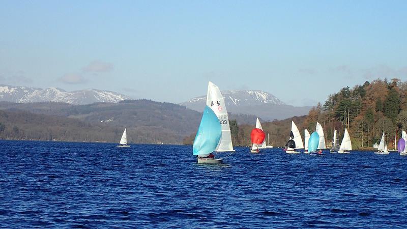 Dinghies on Lake Windermere photo copyright Mark Fearnley taken at South Windermere Sailing Club and featuring the Dinghy class