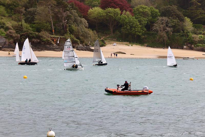 Salcombe Spring Series race 4 photo copyright Lucy Burn taken at Salcombe Yacht Club and featuring the Dinghy class