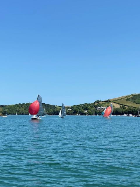 Salcombe Summer Series race 4 photo copyright Graham Cranford Smith taken at Salcombe Yacht Club and featuring the Dinghy class