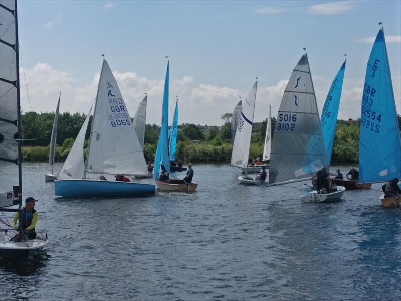 Border Counties Midweek Series at Chester Sailing & Canoeing Club photo copyright Mike Harvey taken at Chester Sailing & Canoeing Club and featuring the Dinghy class