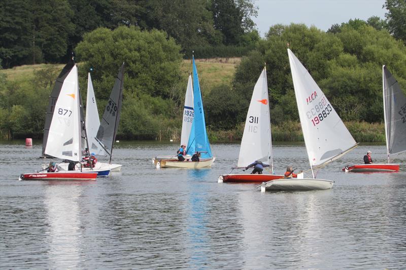 Border Counties Midweek Sailing at Winsford Flash photo copyright Brian Herring taken at Winsford Flash Sailing Club and featuring the Dinghy class