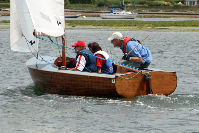 Over 50 boas for Bosham Sailing Club Senior Week photo copyright Nicky Chapple taken at Bosham Sailing Club and featuring the Dinghy class