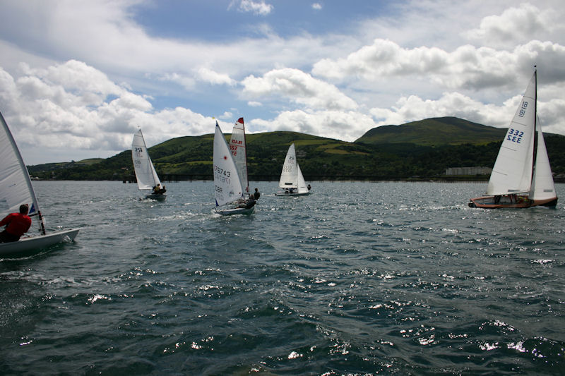 Wi-Manx Ramsey Regatta at Manx Sailing and Cruising Club photo copyright Edward Whipp taken at Manx Sailing and Cruising Club and featuring the Dinghy class