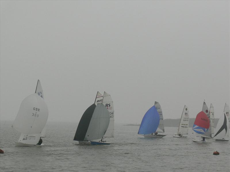 Murky conditions for the 40th Hoo Freezer photo copyright Roy Winnett taken at Hoo Ness Yacht Club and featuring the Dinghy class