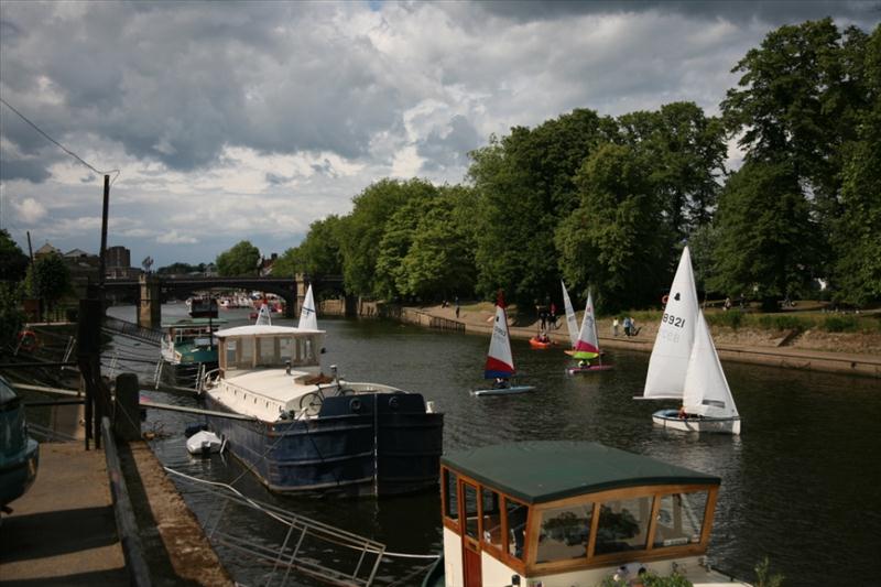 Sailing for Gold in York photo copyright Hugh Brazier taken at  and featuring the Dinghy class